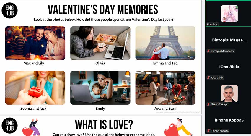 Valentine’s Day: The language of love